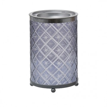 Kamin Grau Geätzter Stern