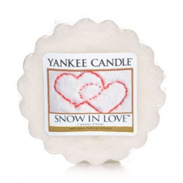Snow in Love Wachs von Yankee Candle