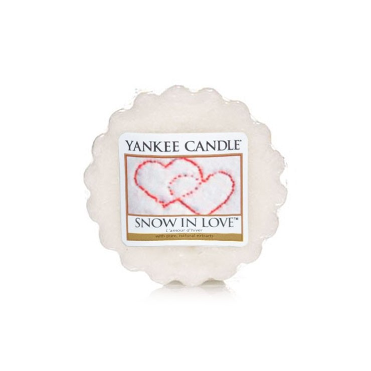 Snow in Love Wachs von Yankee Candle