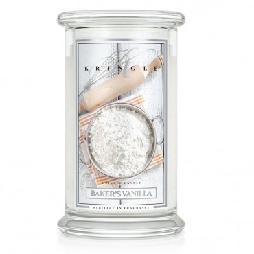 Große Bakers Vanilla Kringle Kerze