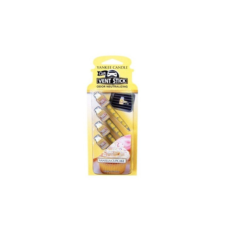 Autoentlüftung Stick Vanille Cupcake Yankee Candle