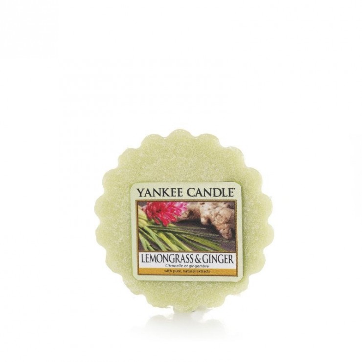 Zitronengras & Ingwer-Wachs von Yankee Candle
