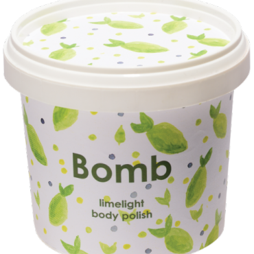 Duschpeeling mit Limonen-Sheabutter - Bomb Cosmetics