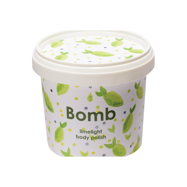 Duschpeeling mit Limonen-Sheabutter - Bomb Cosmetics