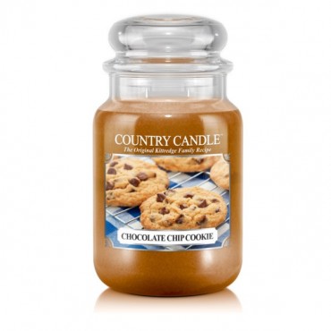 Große Chocolate Chip Cookie Land Kerze