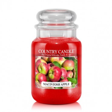 Große Macintosh Apfel Land Kerze