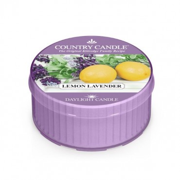 Daylight Lemon Lavender Country Kerze