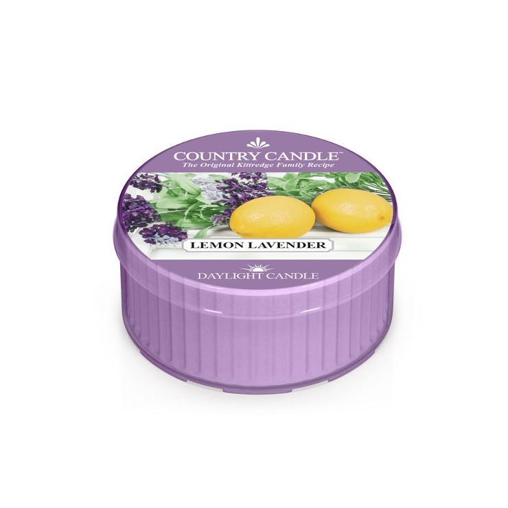 Daylight Lemon Lavender Country Kerze