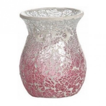 Kamin Rosa Fade Crackle