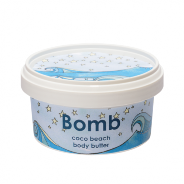Körperbutter mit 30% Shea Kokosnuss Strand - Bomb Cosmetics