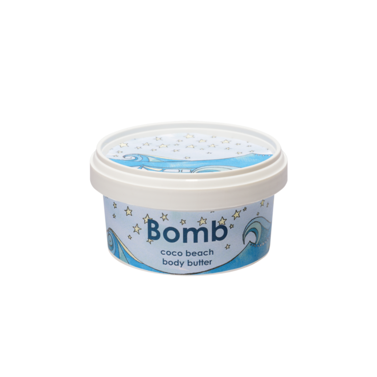 Körperbutter mit 30% Shea Kokosnuss Strand - Bomb Cosmetics Körperbutter mit 30% Shea Kokosnuss Strand - Bomb Cosmetics