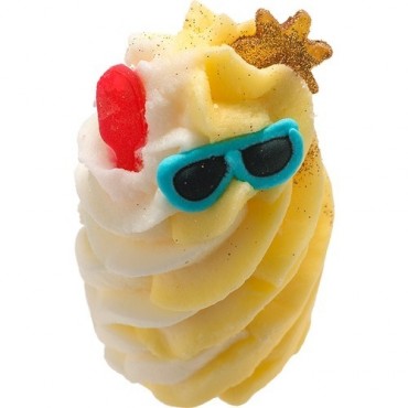 Sonnenstrand-Creme-Bad-Cupcake - Bomb Cosmetics