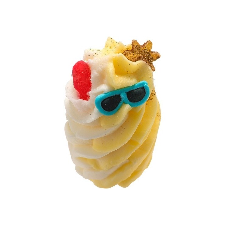 Sonnenstrand-Creme-Bad-Cupcake - Bomb Cosmetics