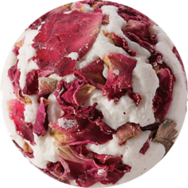 Badekugel mit Rosencreme - Bomb Cosmetics
