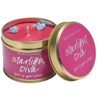 Duftkerze in einer Dose STAR DIVA - Bomb Cosmetics