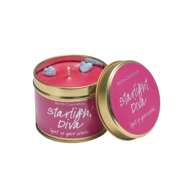 Duftkerze in einer Dose STAR DIVA - Bomb Cosmetics