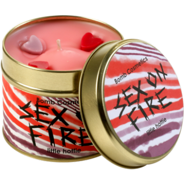 FLAMING SENSES Duftkerze in einer Dose - Bomb Cosmetics