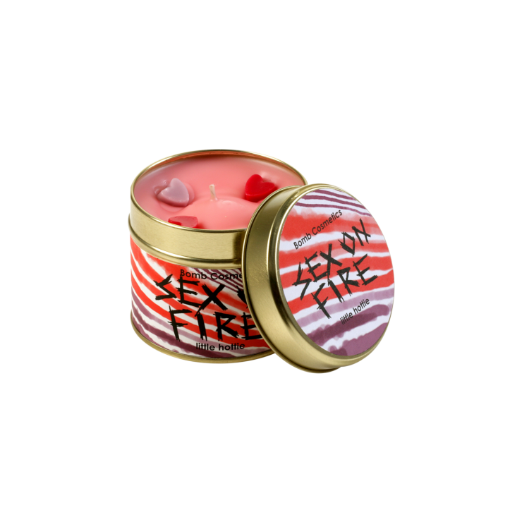 FLAMING SENSES Duftkerze in einer Dose - Bomb Cosmetics