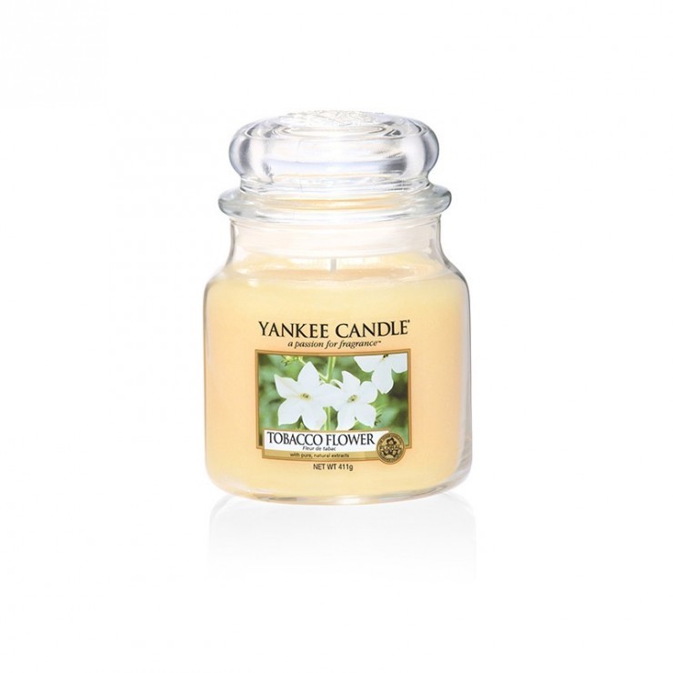 Medium Tobacco Flower Yankee Kerze