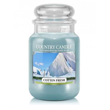 Große Cotton Fresh Country Kerze