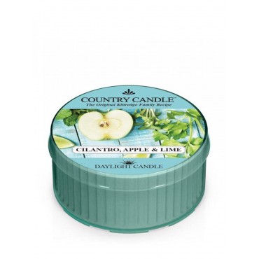 Tageslichtkerze Cilantro, Apfel & Limette Country Kerze