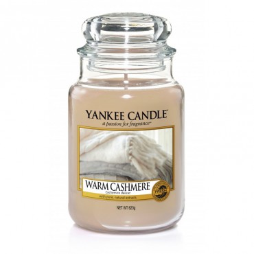 Große Yankee-Kerze Warm Cashmere