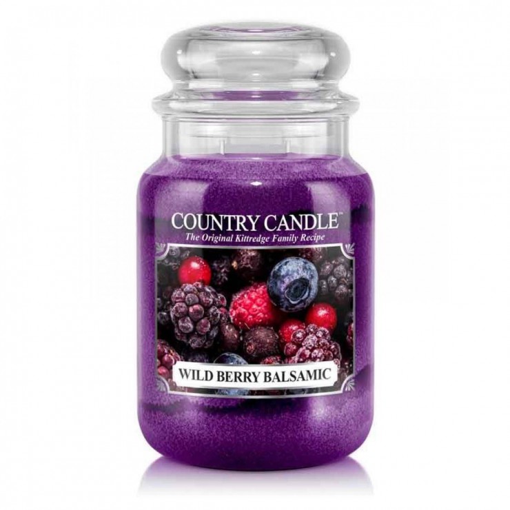Große Wildbeeren Balsamico Land Kerze