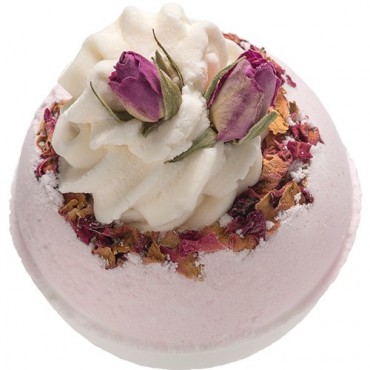 WILD ROSE sprudelnde Badekugel Bomb Cosmetics