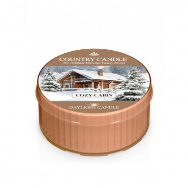 Tageslichtkerze Cozy Cabin Country Kerze