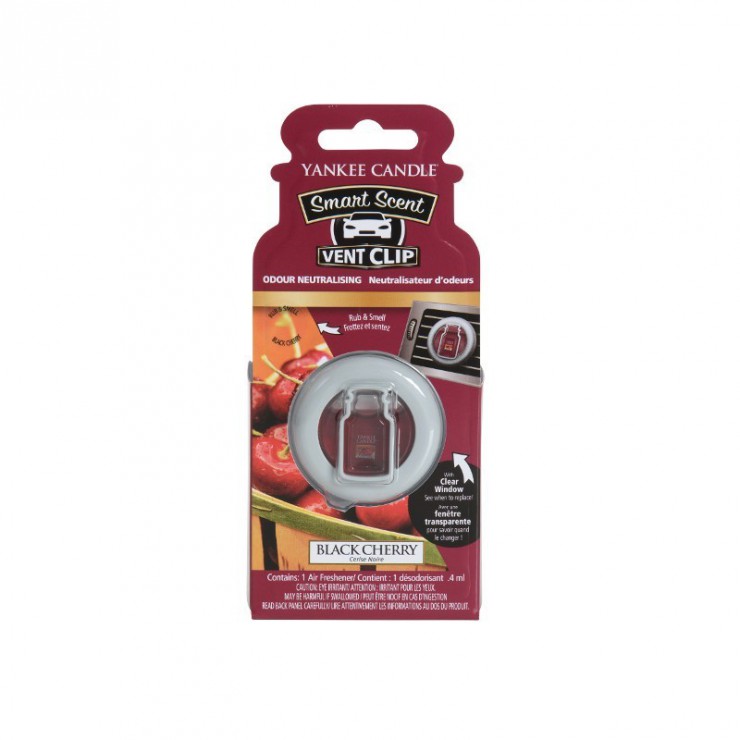 Auto Lüftungsclip Black Cherry Yankee Candle Auto Lüftungsclip Black Cherry Yankee Candle