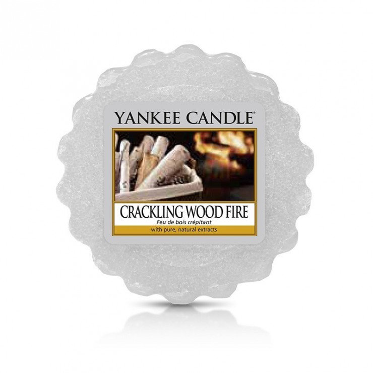 Knisterndes Holzfeuerwachs von Yankee Candle