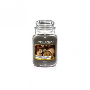 Große Bourbon-Holzfässer Yankee-Kerze