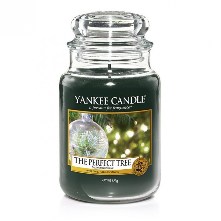 Der perfekte Baum Yankee Candle große Kerze