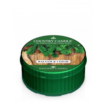 Tageslicht Balsam & Zedernholz Country Kerze