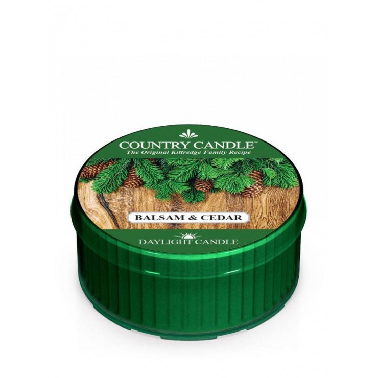 Tageslicht Balsam & Zedernholz Country Kerze