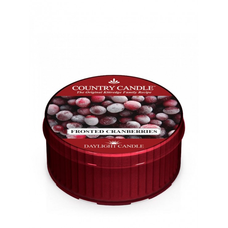 Tageslichtkerze Frosted Cranberries Country Kerze