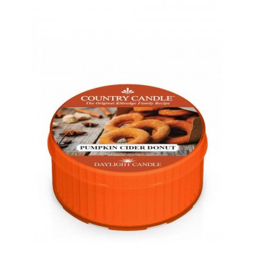 Tageslicht Kürbis Apfelwein Donut Land Kerze