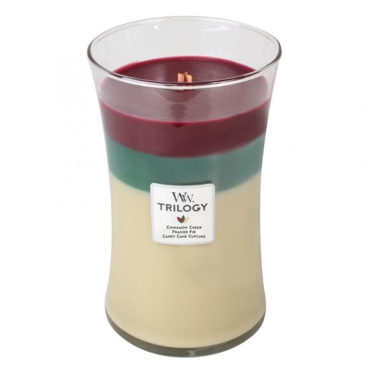 Große Trilogie Weihnachten Classic WoodWick Kerze