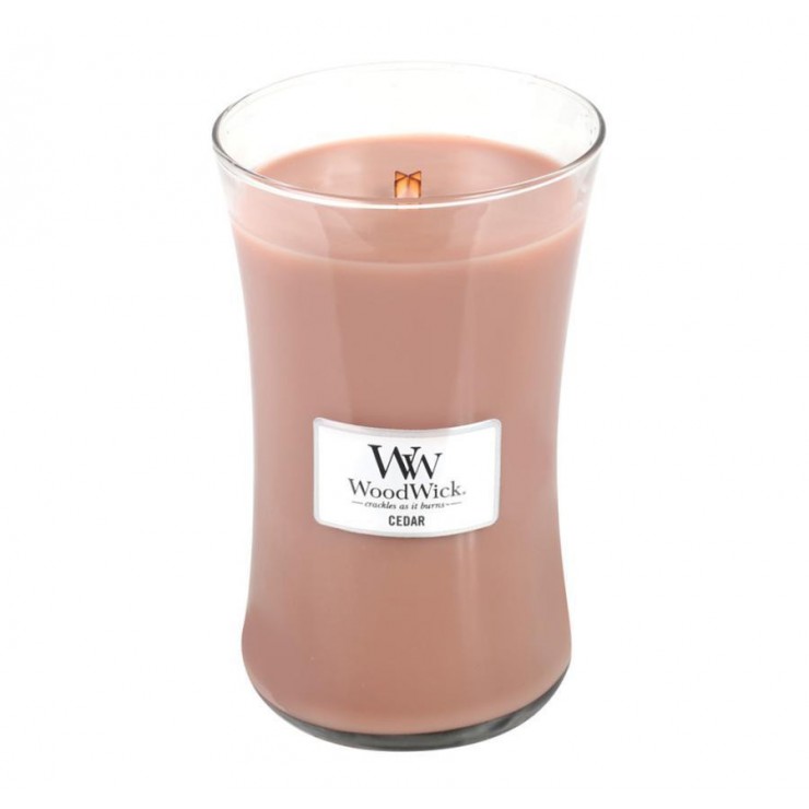 Große Zeder WoodWick Kerze