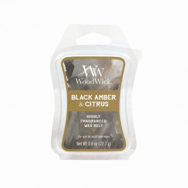 Artisan Black Amber & Citrus WoodWick Wax