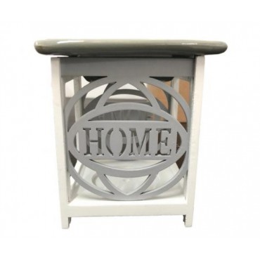 Home Wachs Kamin (grau)