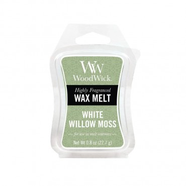 WoodWick Weißes Weidenmoos Wachs