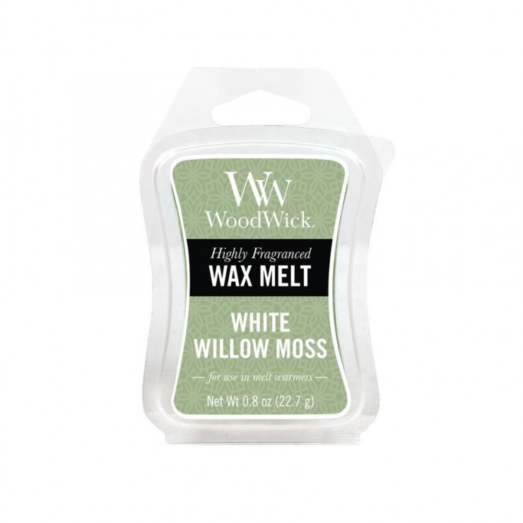 WoodWick Weißes Weidenmoos Wachs