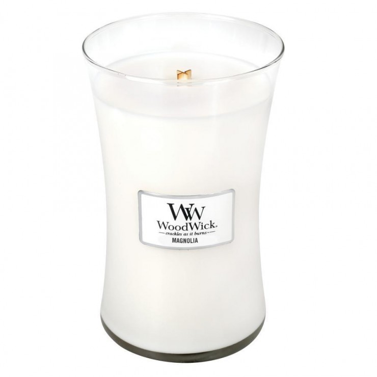 Große Magnolie WoodWick Kerze