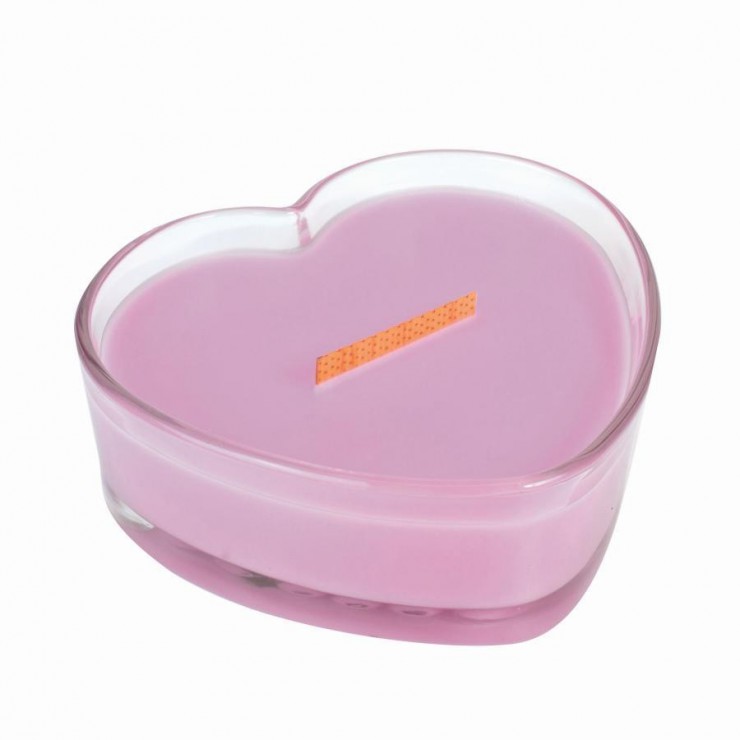 Hearthwick Herz Kerze Frische Blumen WoodWick