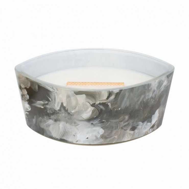 Artisan Hearthwick Black Amber & Citrus WoodWick Kerze