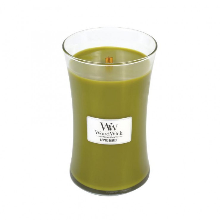 WoodWick Apfel Korb große Kerze