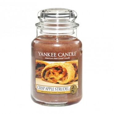 Große Kerze "Crisp Apple Strudel" von Yankee Candle