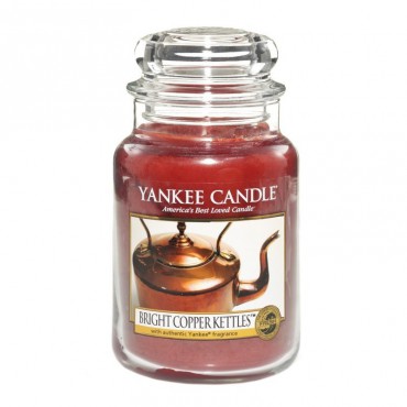 Bright Copper Kettles große Kerze von Yankee Candle