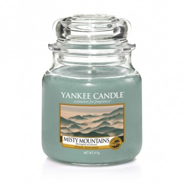 Medium Misty Mountains Yankee Kerze